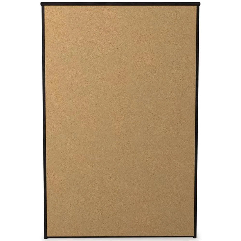 Belachime Four Drawer Engineered Wood Chest in Black