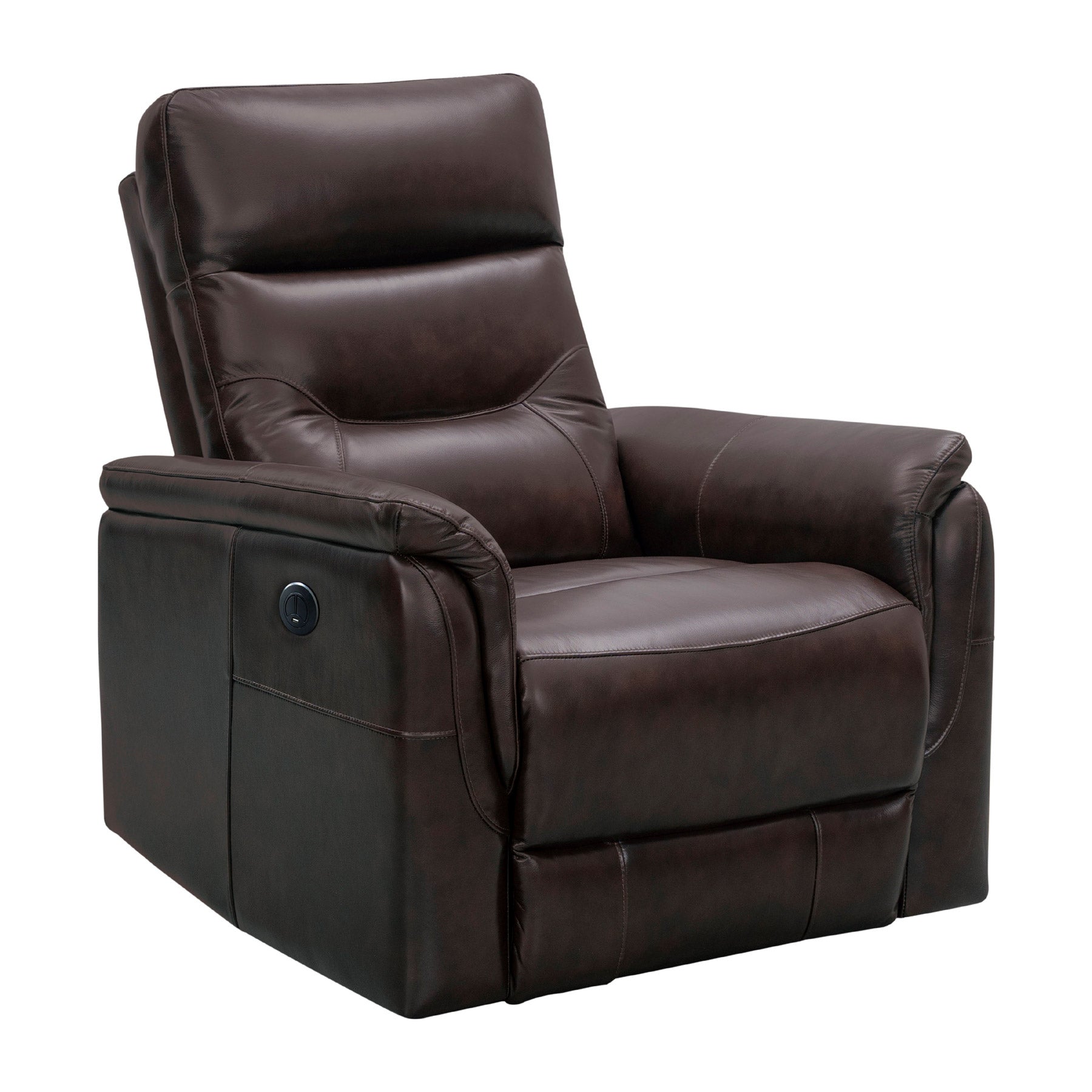 Palermo Leather Power Swivel Glider Recliner