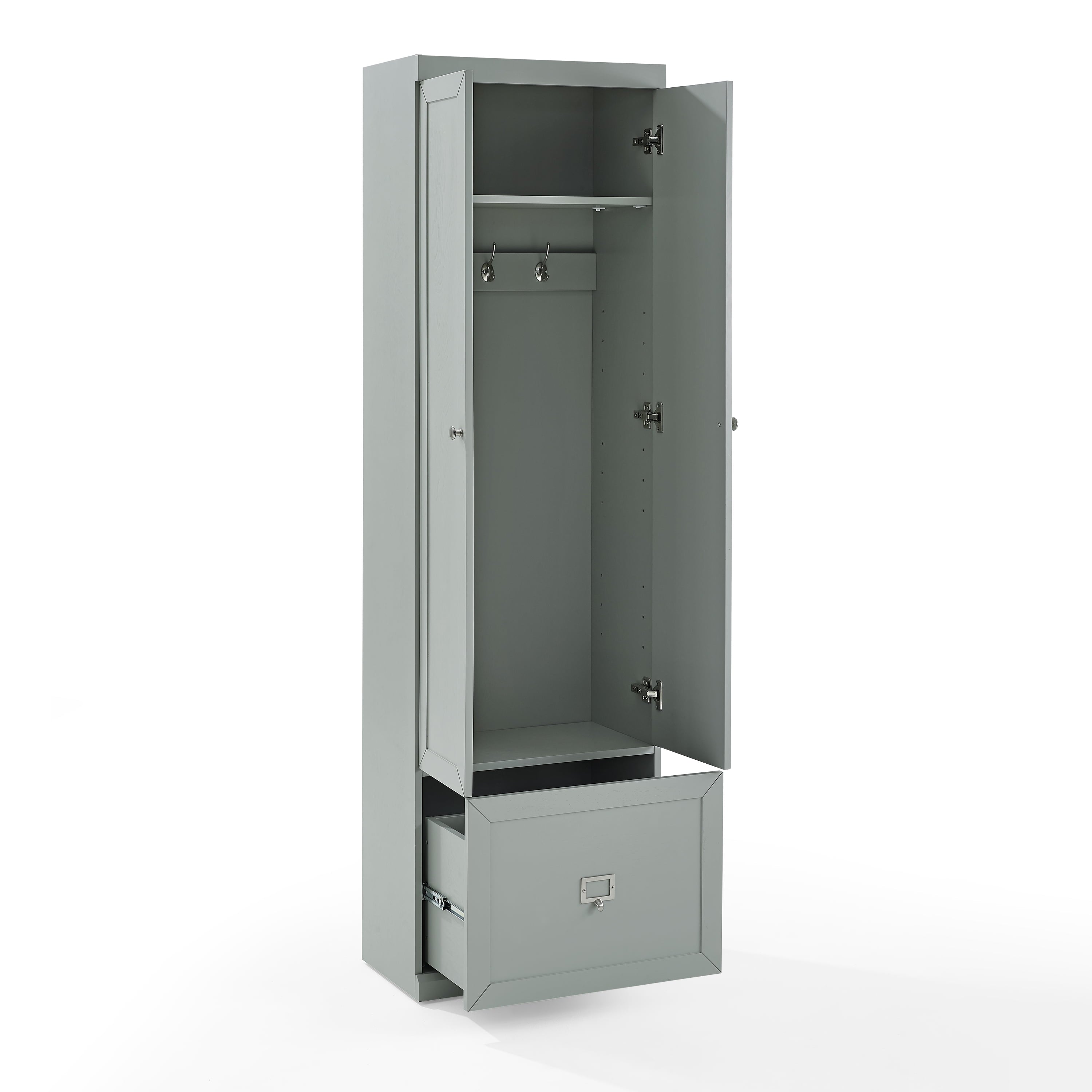 Harper Convertible Storage Cabinet Gray