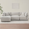 Dayna 4-Piece Fabric Modular Sectional