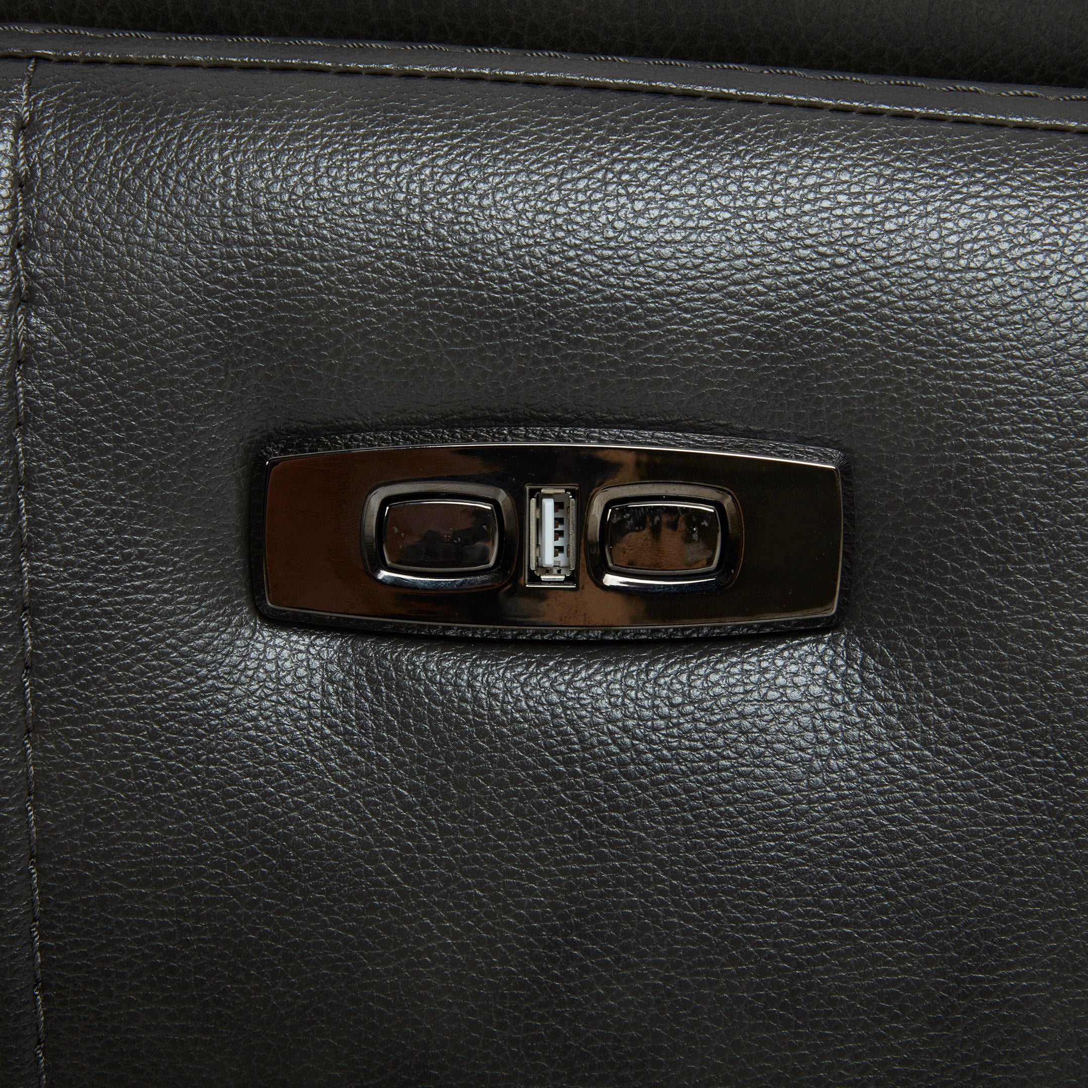 Lauretta 6-Piece Leather Power Reclining Sectional with Power Headrests