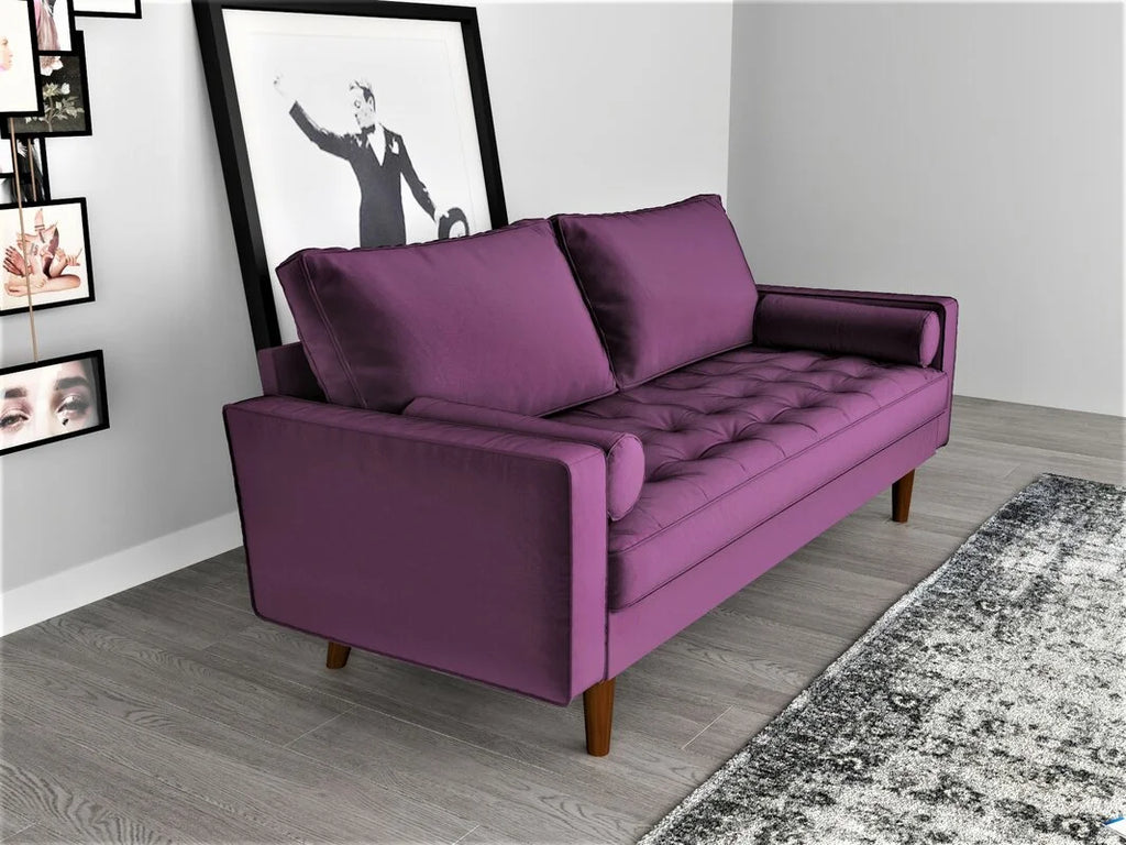 Mac Sofa, Eggplant