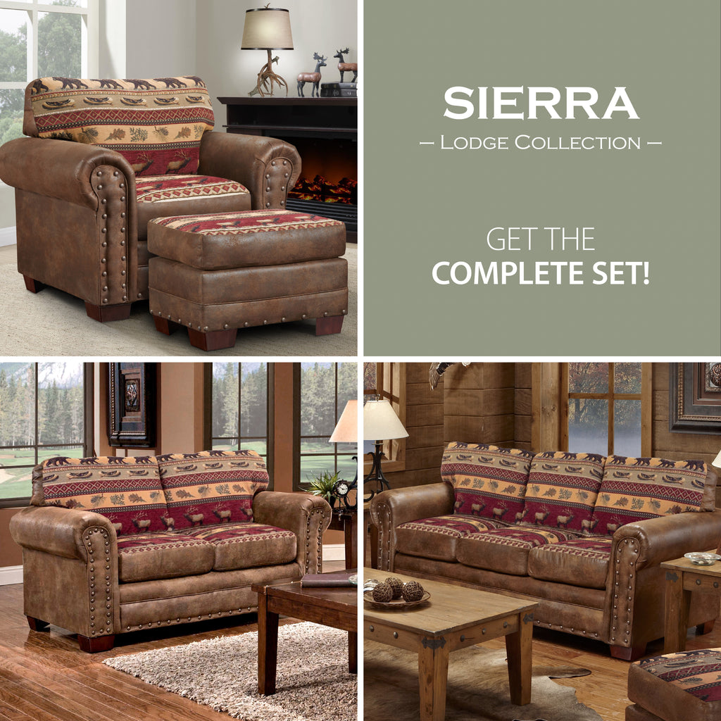 Sierra Lodge 4-Piece Set with Sleeper