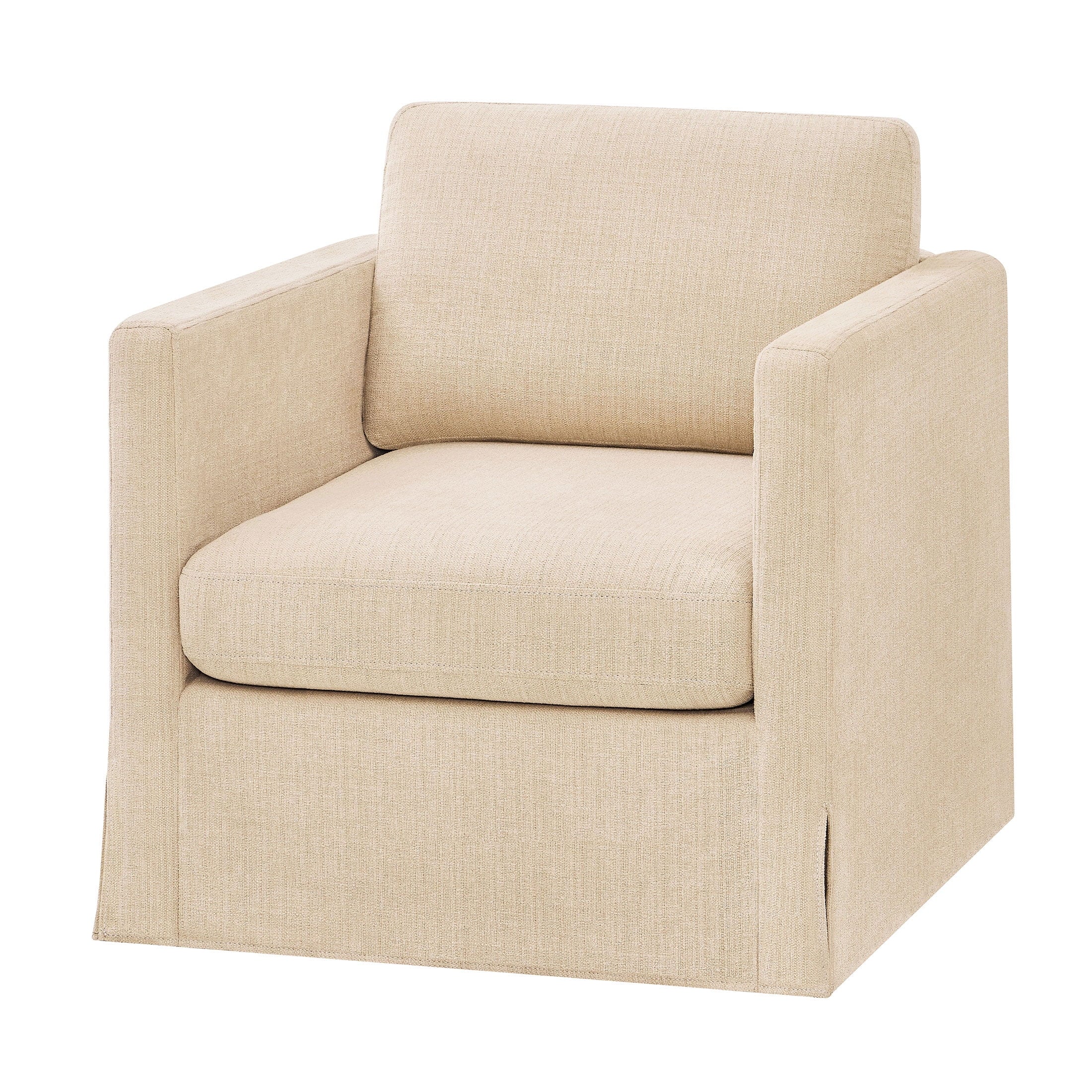Waylen Swivel Accent Chair, Wheat