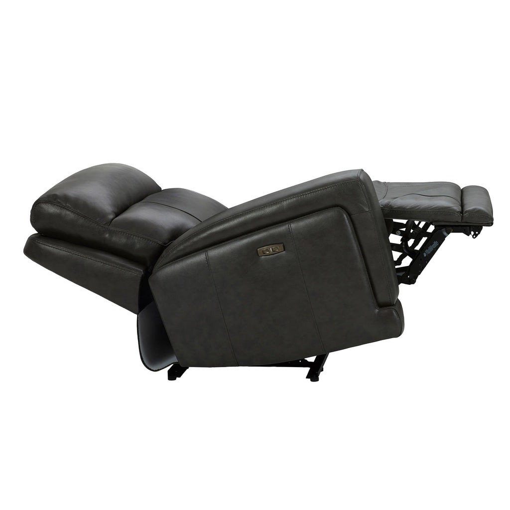 Lauretta 6-Piece Leather Power Reclining Sectional with Power Headrests