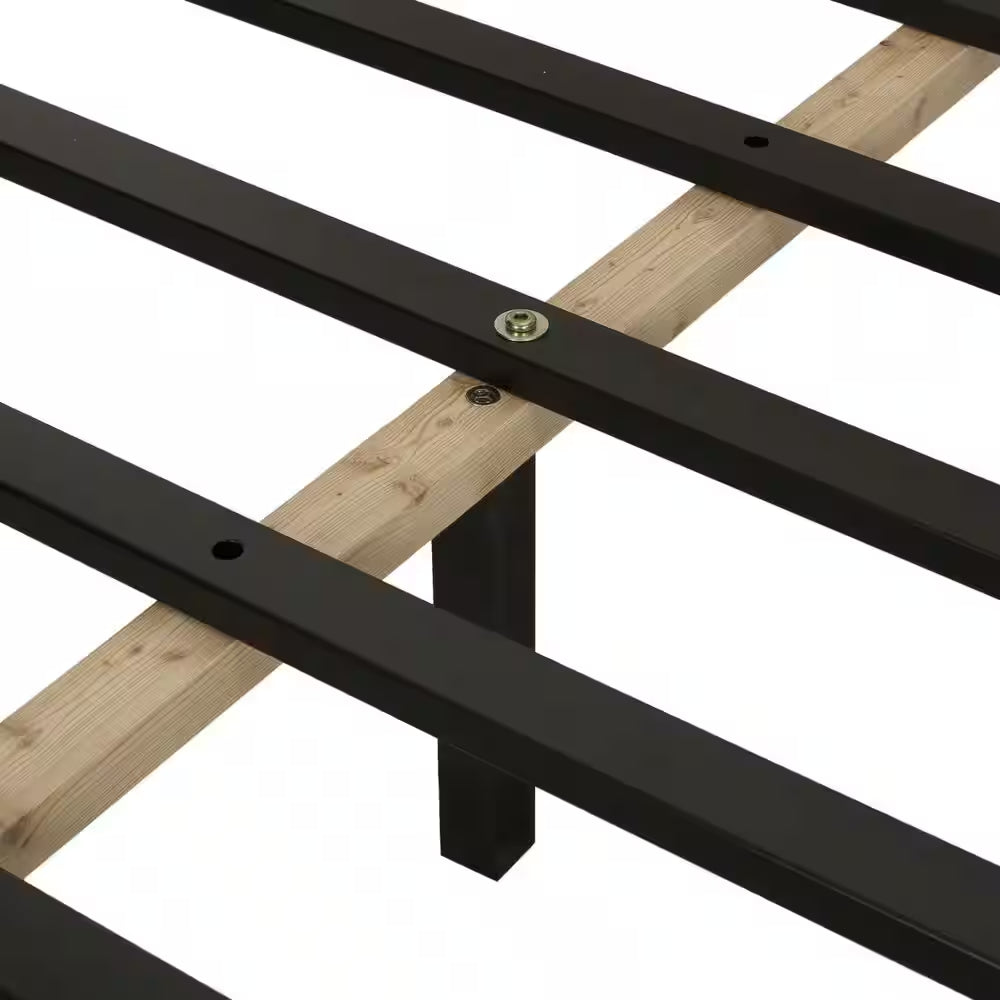 Ivory Fully Upholstered Fabric Queen Bed Set