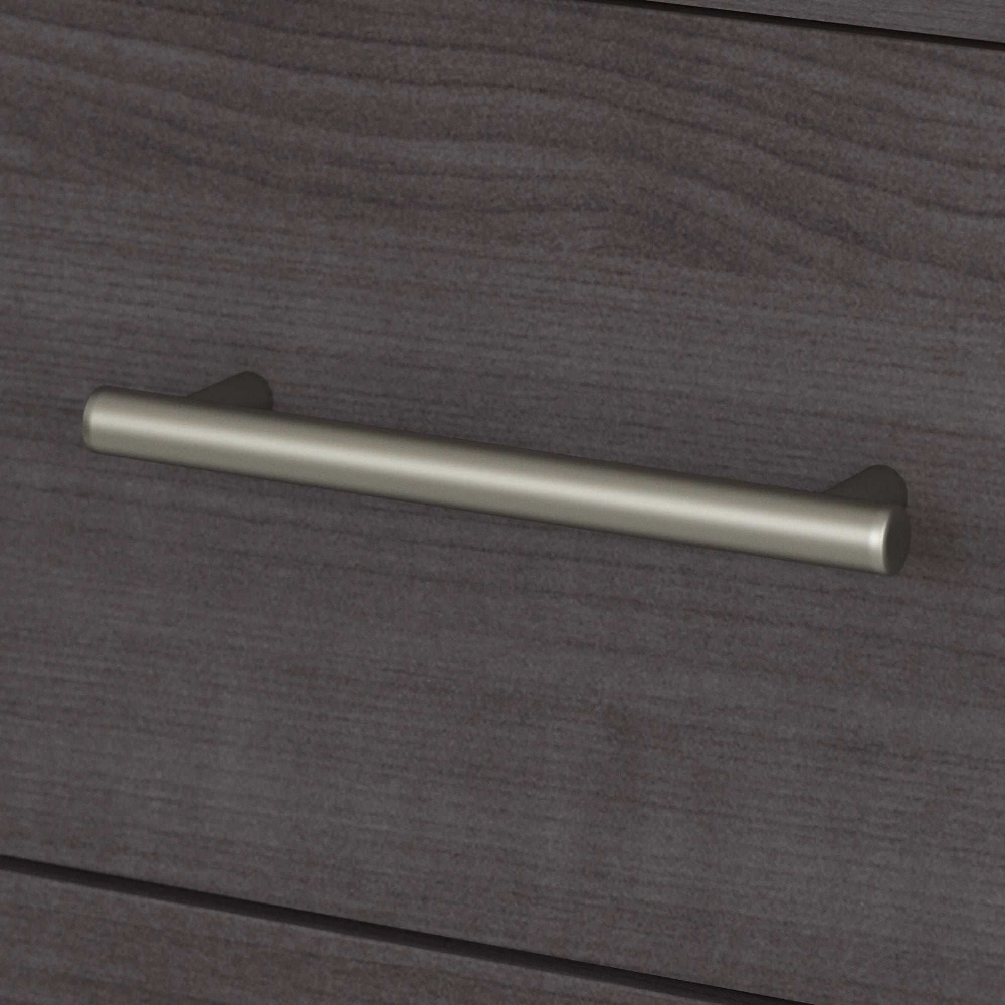 Somerset 72" L Shaped Desk with Storage, Storm Gray