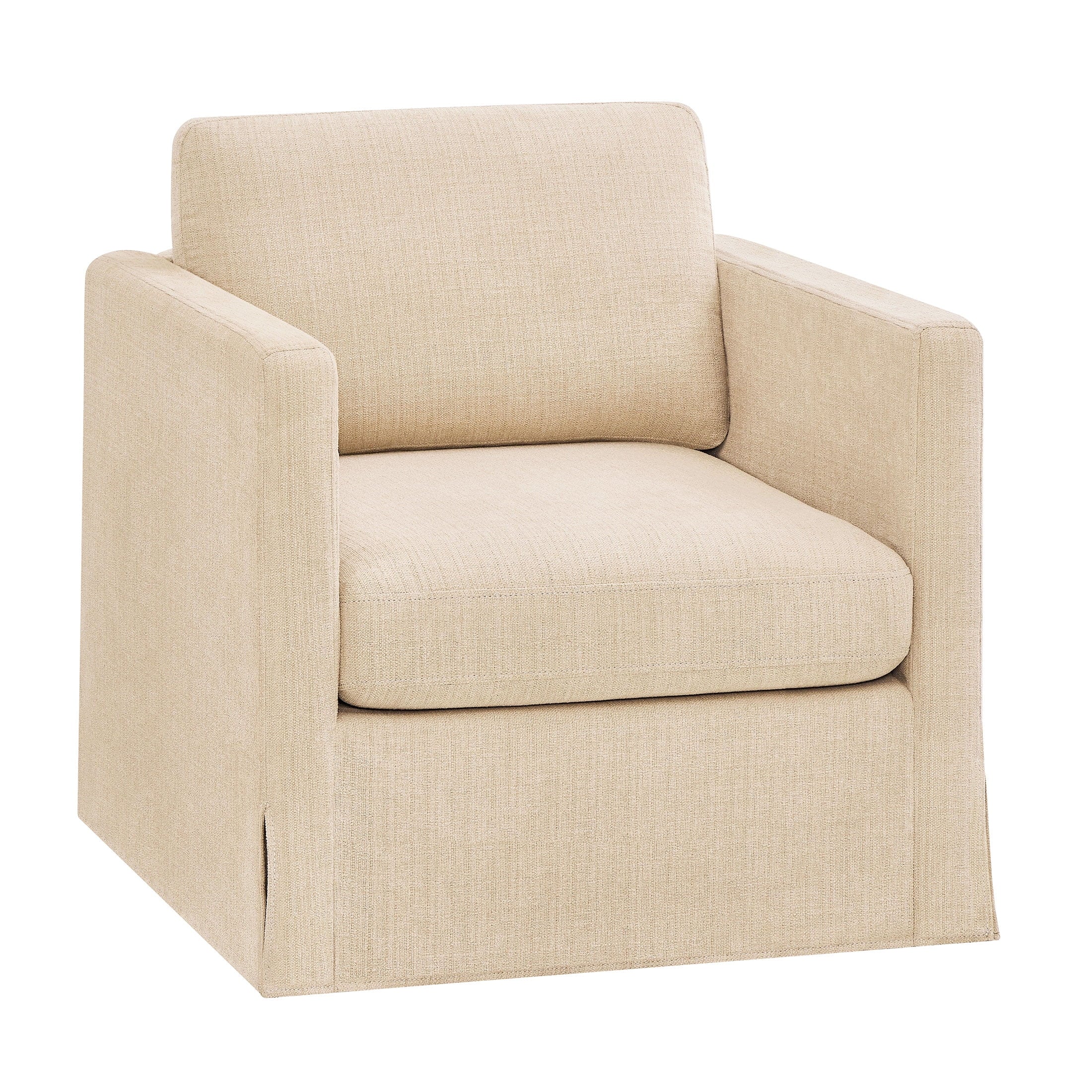 Waylen Swivel Accent Chair, Wheat