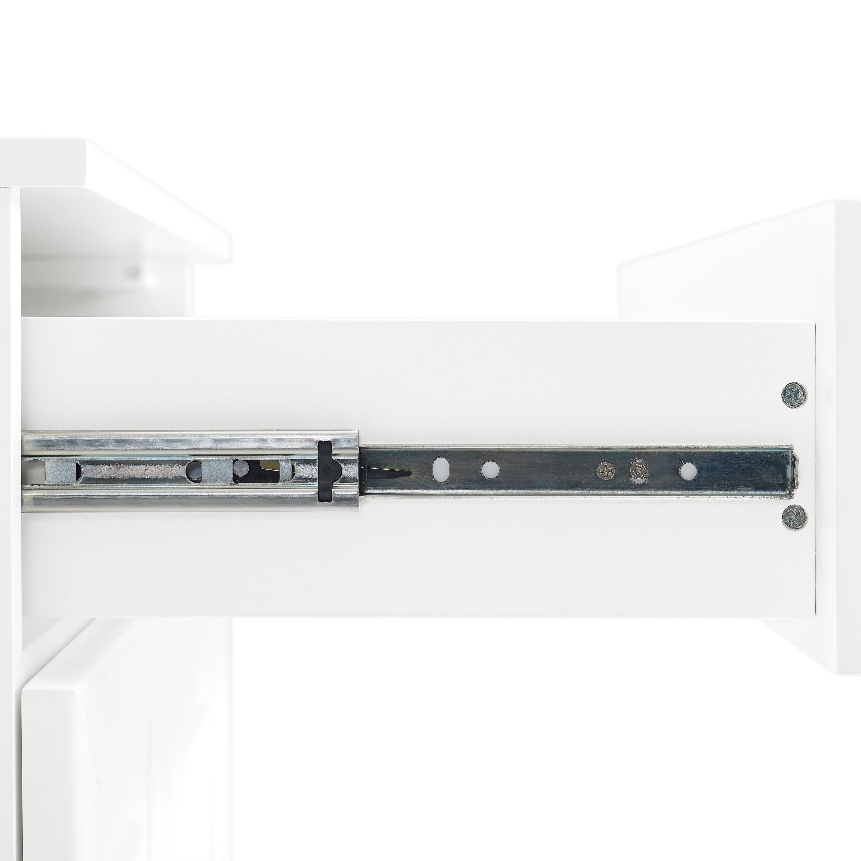 Stanton 2Pc Glass Door Pantry Set White - 2 Pantries