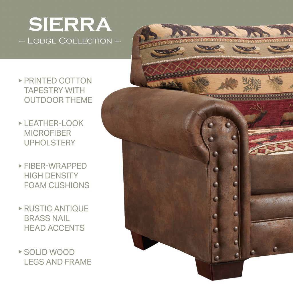 Sierra Lodge 4-Piece Set with Sleeper