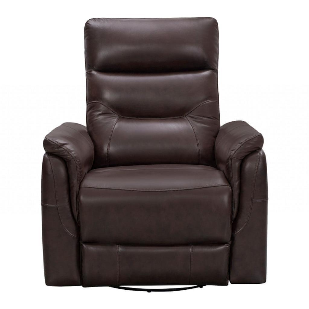 Palermo Leather Power Swivel Glider Recliner