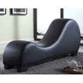 U.S. Pride Furniture Modern Bonded Leather Yoga Chair