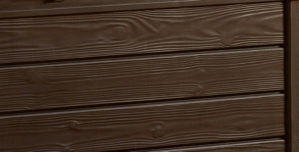 Brightwood 120 Gallon Durable Resin Outdoor Deck Box Storage Organization, Brown