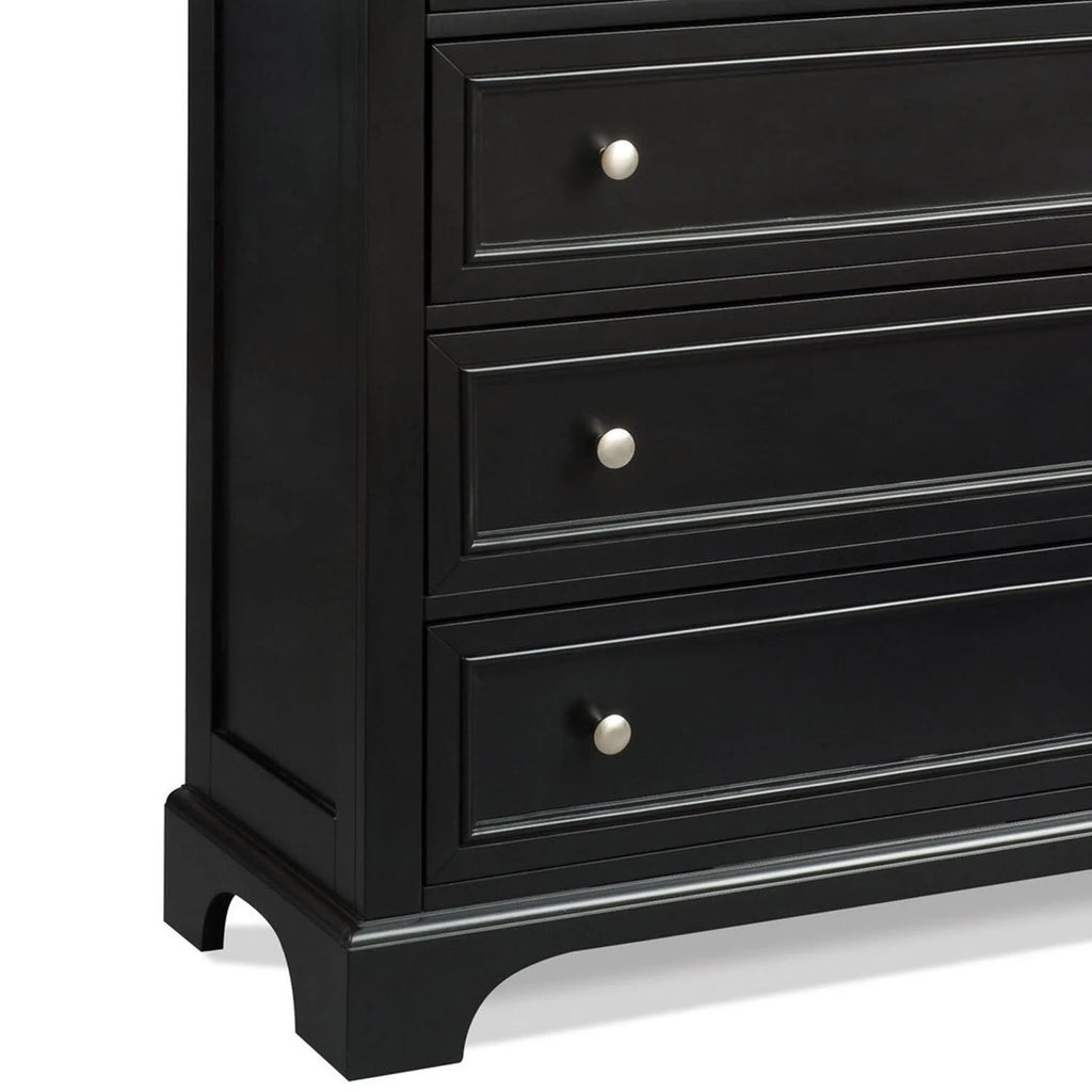 Bedford Wood Chest in Black