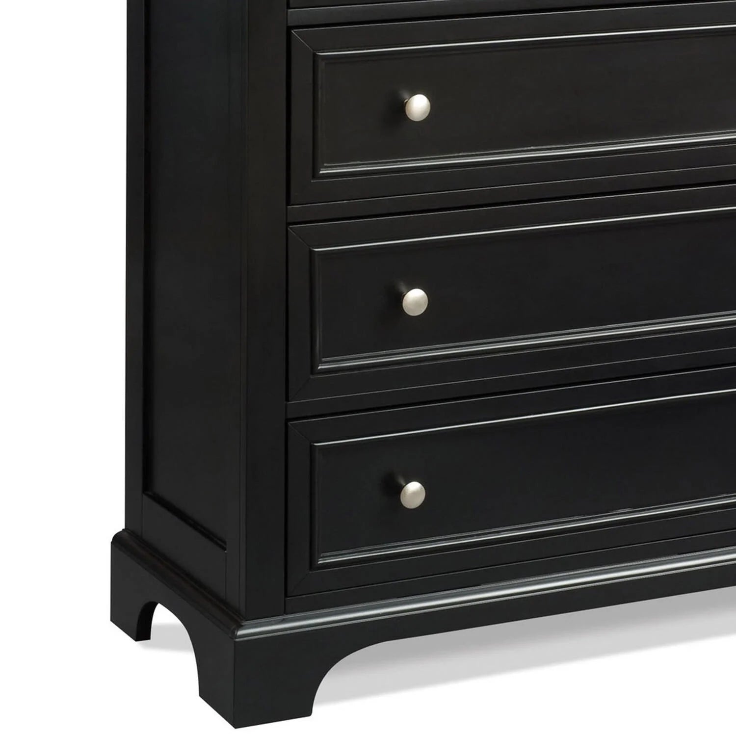 Bedford Wood Chest in Black