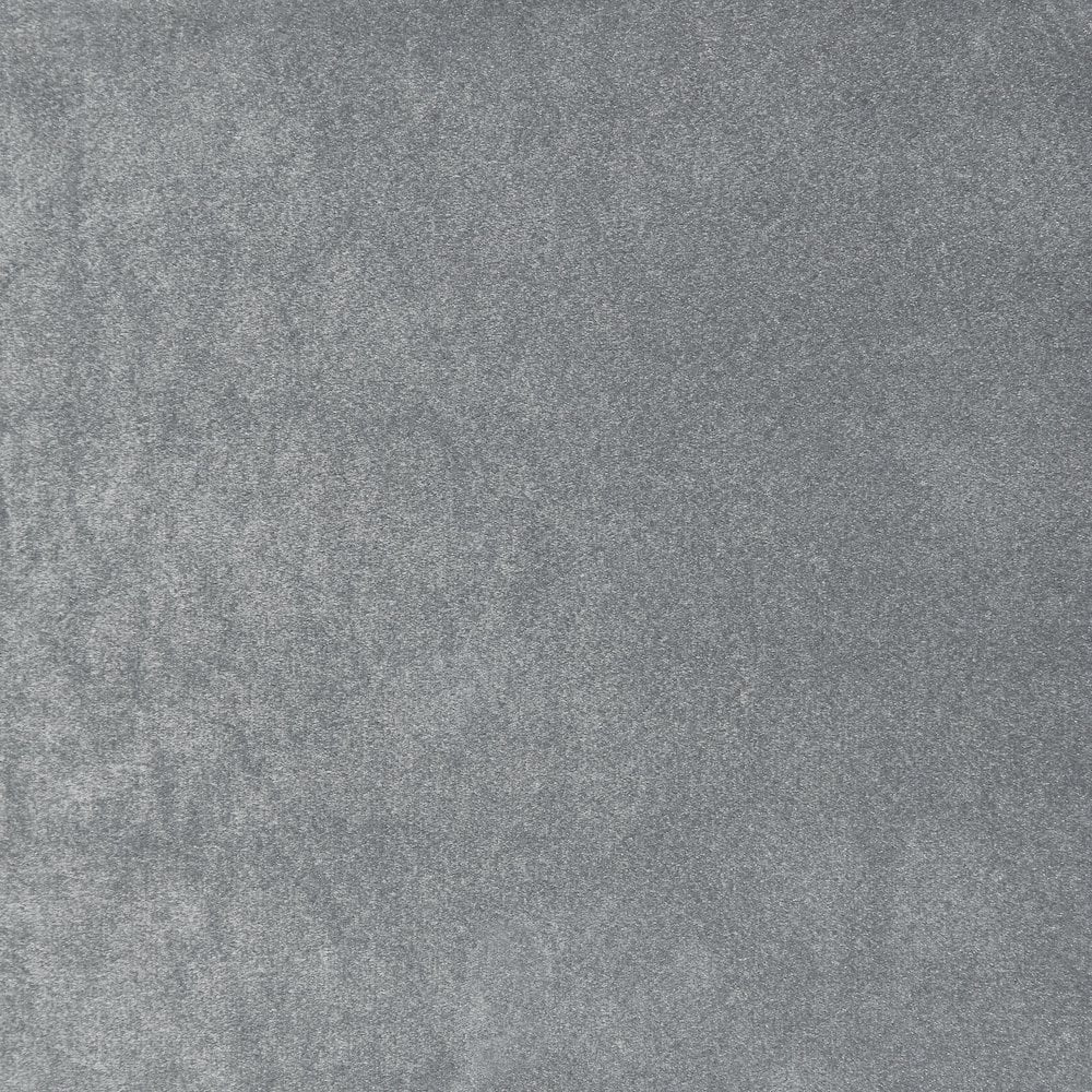 Bliss Solid Wood Tufted Velvet King Bed in Gray