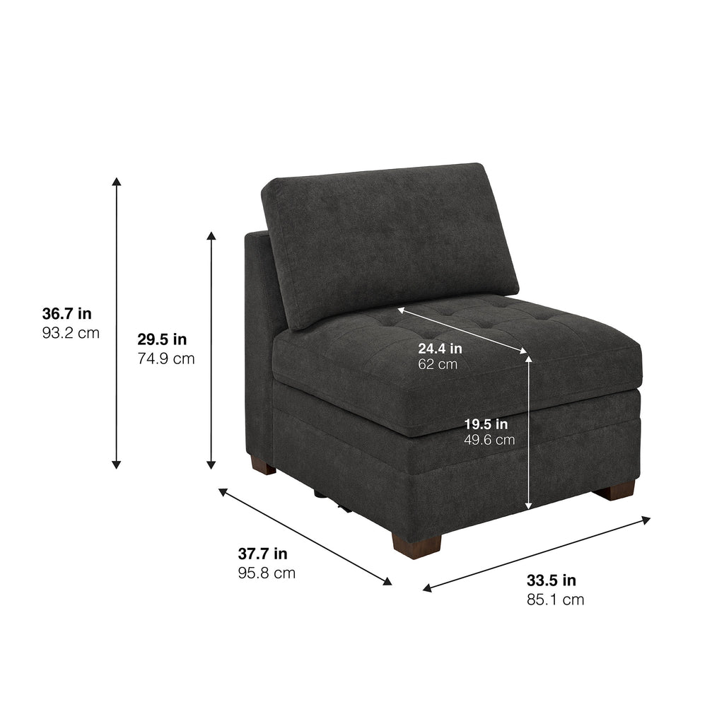 Thomasville Tisdale Armless Storage Chair