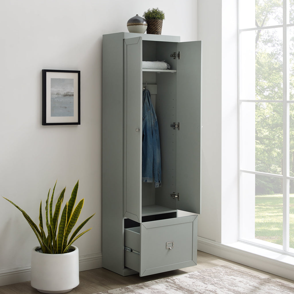 Harper Convertible Storage Cabinet Gray